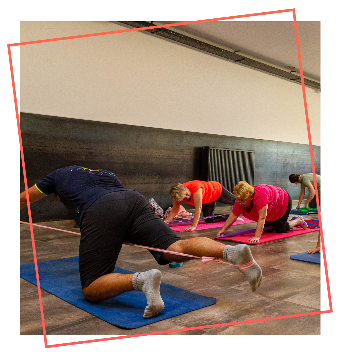 Les séances de group training de Bruno coach sportif Mouvit